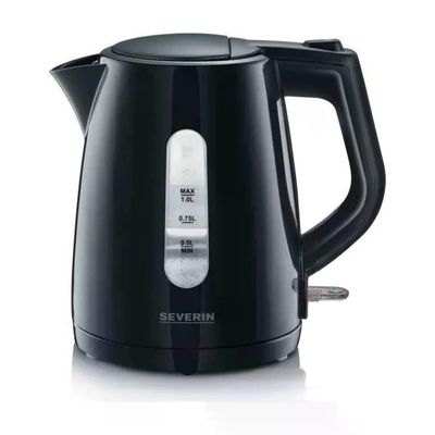 Severin WK 3410 Bollitore Elettrico 1 L 2200 W Nero