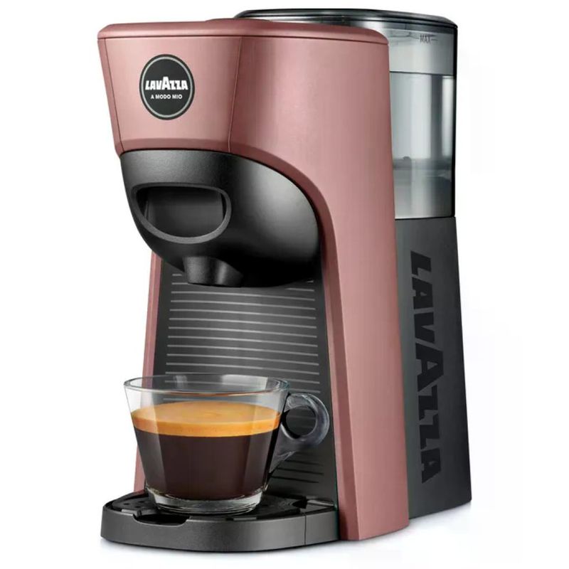 Lavazza Tiny Eco LM840 Macchina da Caffè a Capsule A Modo Mio Rosa Metallizzato