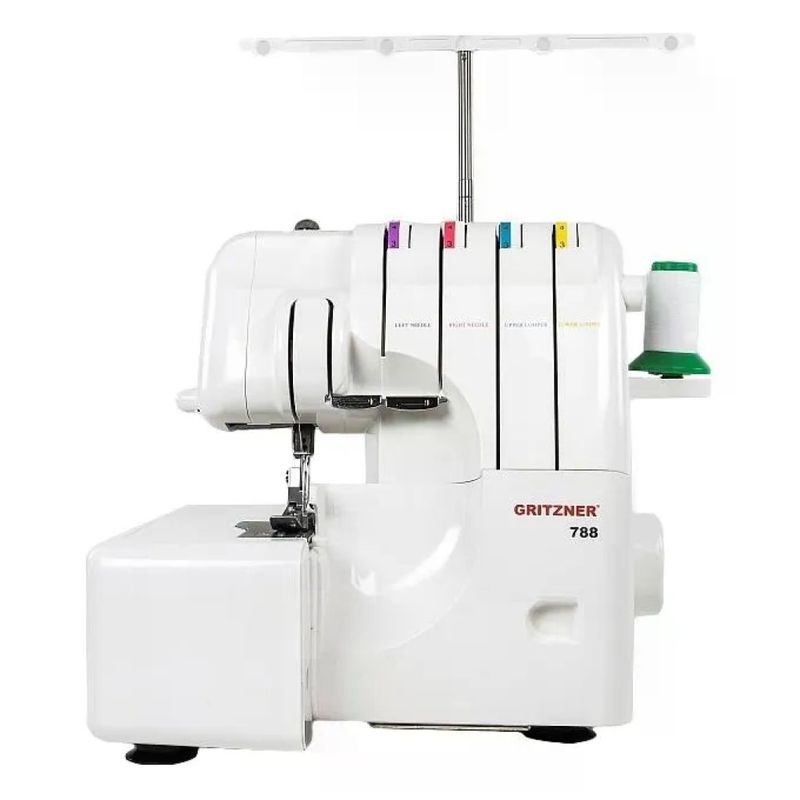Gritzner 788 Macchina Overlock 2-4 Fili con Trasporto Differenziale