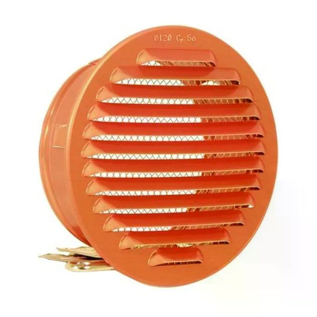 ALU Griglia di aerazione in alluminio ramato 80 mm ALU-Grest ALU Griglia di aerazione in alluminio ramato 80 mm ALU-Grest
