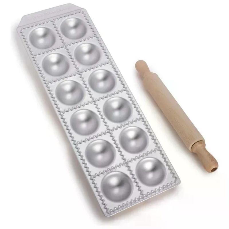 Imperia Raviolamp 3310 – Stampo per 12 Ravioli con Mattarello Imperia Raviolamp 3310 – Stampo per 12 Ravioli con Mattarello