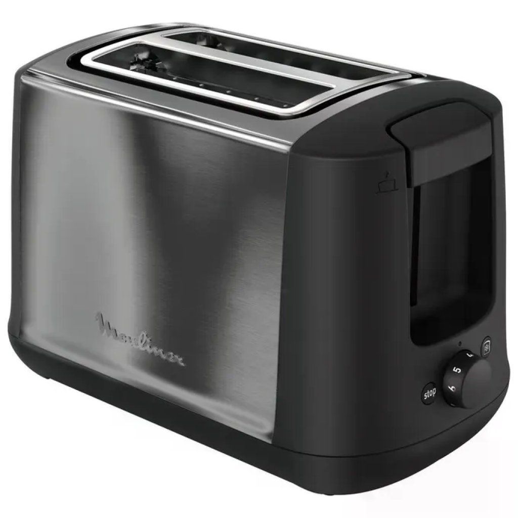 Moulinex LT3408K Subito 4 Tostapane 2 fette 850W 7 livelli doratura scongelamento riscaldamento colore Inox Moulinex LT3408K Subito 4 Tostapane 2 fette 850W 7 livelli doratura scongelamento riscaldamento colore Inox