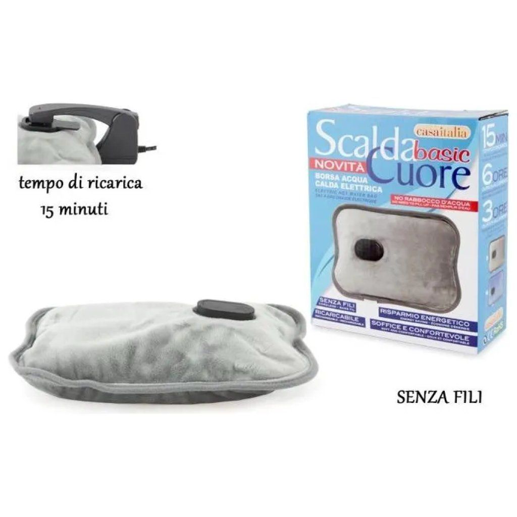 YEPPON Basic C113344 Scaldacuore Elettrico Grigio