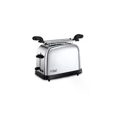 Russell Hobbs 23310-57 Tostapane a 2 Fette Nero e Argento