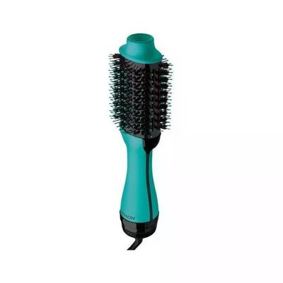 Revlon RVDR5222TE Spazzola ad Aria Calda – Nero e Verde Foglia di Tè Revlon RVDR5222TE Spazzola ad Aria Calda – Nero e Verde Foglia di Tè