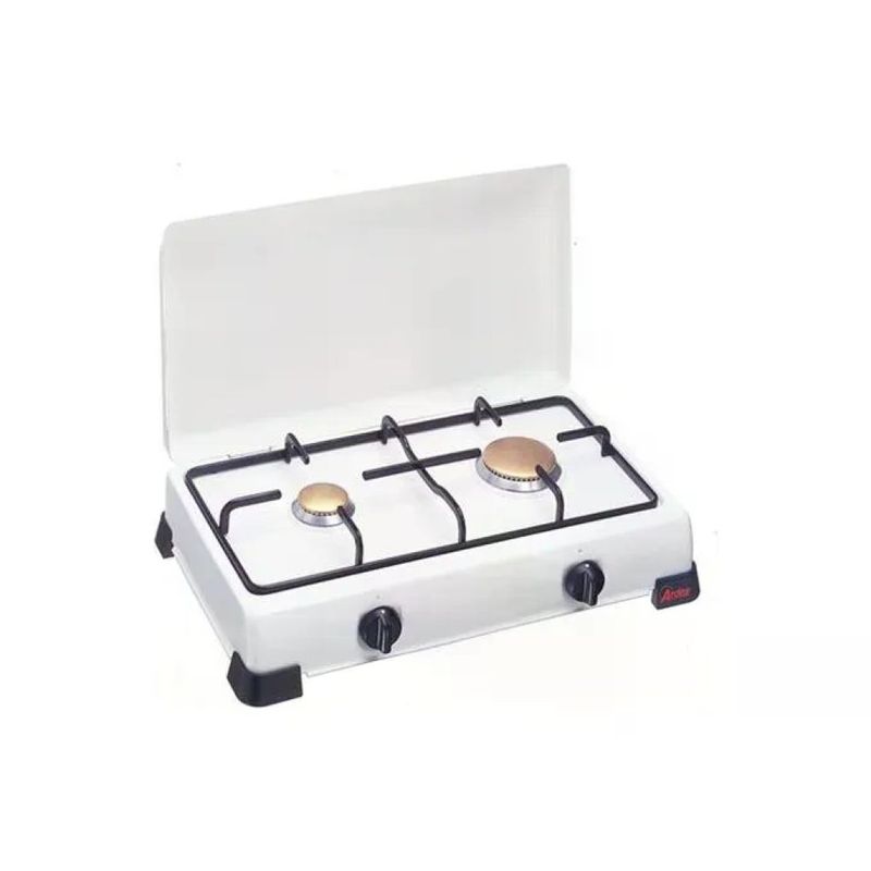 Ardes Zeus AR9S02PG Fornello a Gas GPL 2 Fuochi, Bianco