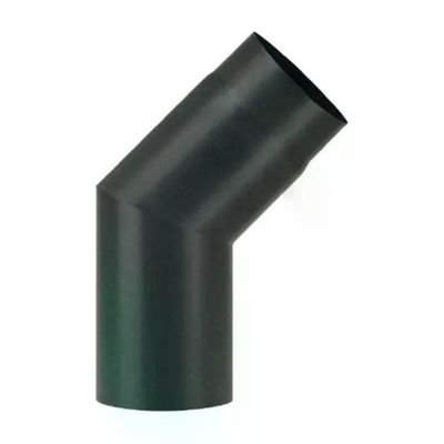 ALA 2000 ALASMALTO Top Gomito 45° 120 mm Nero Opaco