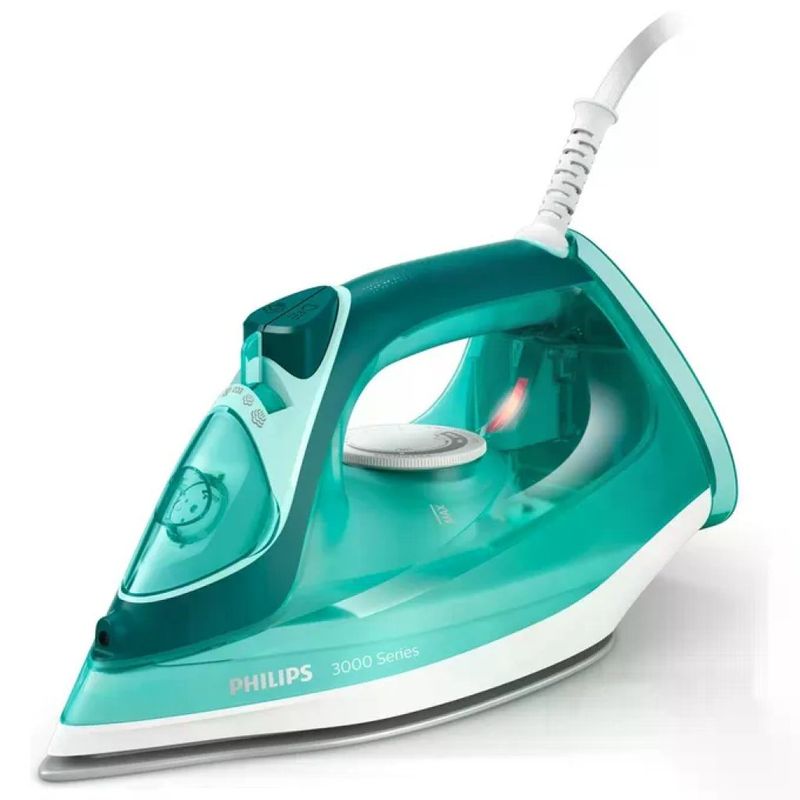 Philips Serie 3000 DST3030/70 Ferro da stiro a vapore 2400 W, turchese