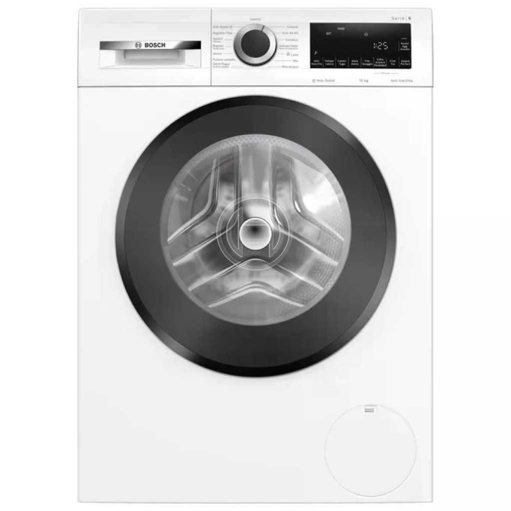 Bosch WGG254Z9II Serie 6 Lavatrice Frontale 10 Kg 1400 rpm Classe A Iron Assist 14 Programmi 74 dB