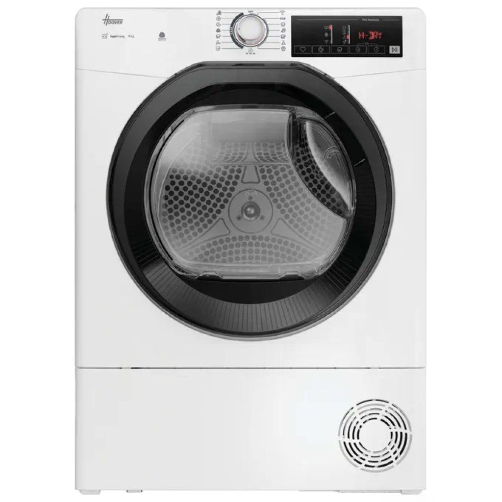 Hoover H-DRY 350 HREH9N2TBE-S Asciugatrice 9 kg a Pompa di Calore, Wi-Fi, Classe D, Bianca