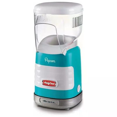 Ariete 2956 Pop Corn Party Time – Macchina ad aria calda, 1000 W, azzurra