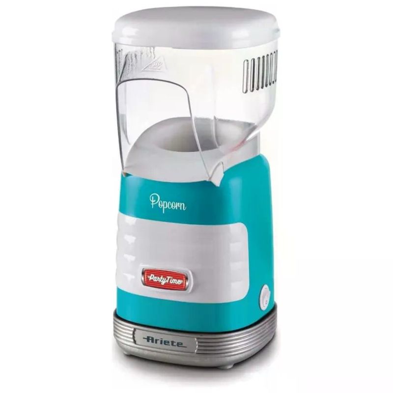 Ariete 2956 Pop Corn Party Time – Macchina ad aria calda, 1000 W, azzurra