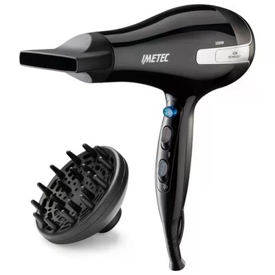 Imetec K7 2000 Asciugacapelli Ionico 2200 W con Diffusore