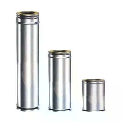 MARAL Tubo Fumario Inox Doppia Parete 8/13 cm – 100 cm