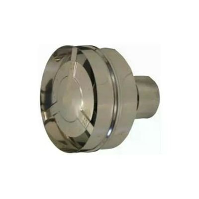 Valeri INOX 8 Camino antivento in acciaio inox AISI 430