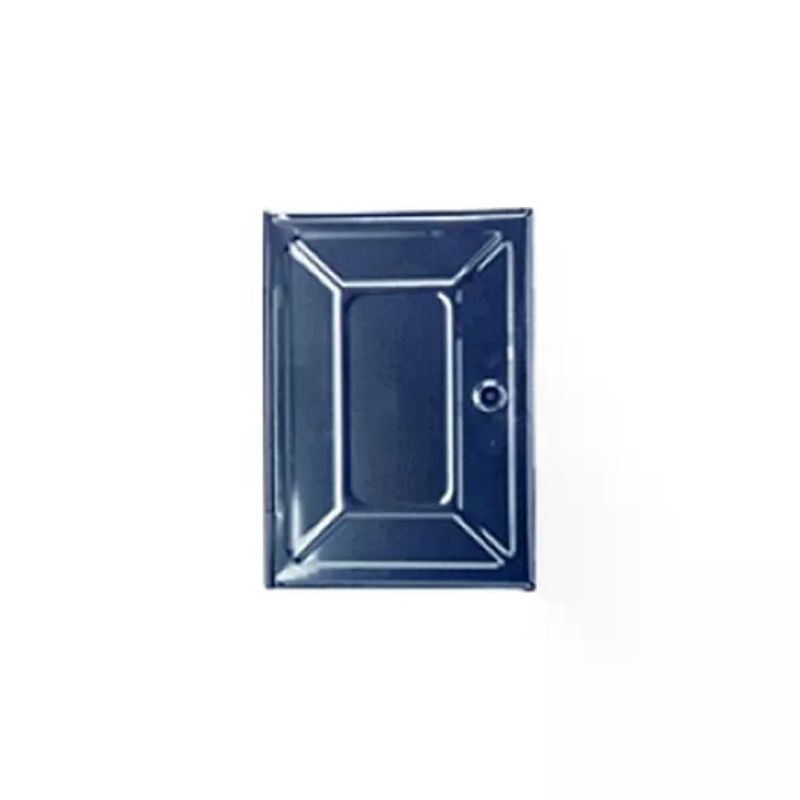 VIGOR-BLINKY Portina doppia zincata per ispezione camino 160 x 320 mm con chiave