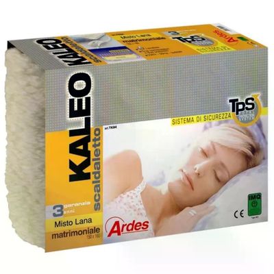 Ardes ARTK84 Kaleo Scaldaletto Matrimoniale in Misto Lana 120 W Ardes ARTK84 Kaleo Scaldaletto Matrimoniale in Misto Lana 120 W