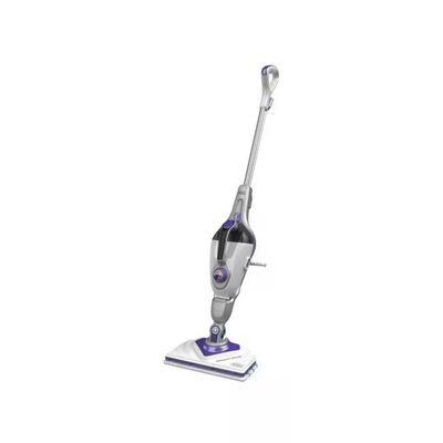 BLACK+DECKER BHSM1615DSM Scopa a Vapore 17 in 1, 1600 W, 0,5 L, Bianco e Viola