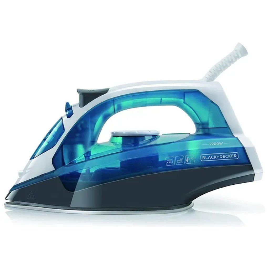 BLACK+DECKER BXIR2200E Ferro da Stiro a Vapore 2200 W