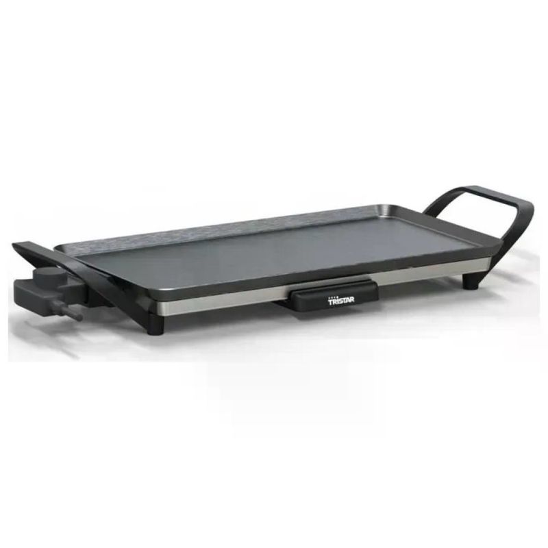 Tristar BP-2667 Slim M Piastra Grill Elettrica 2000 W, 46 x 26 cm, Nero