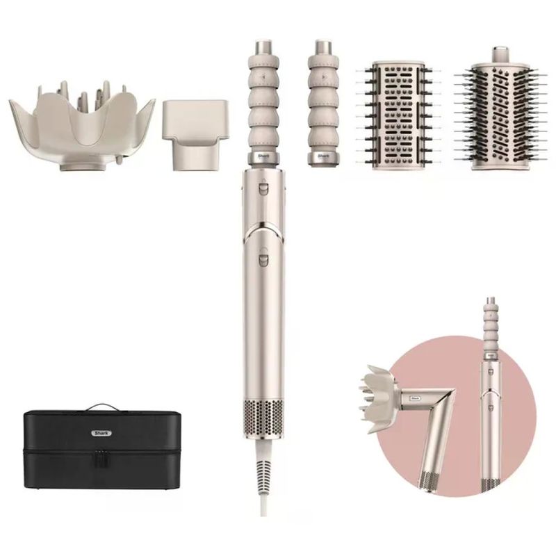 Shark FlexStyle HD446SLEU Multistyler 5 in 1 Champagne, 1650 W