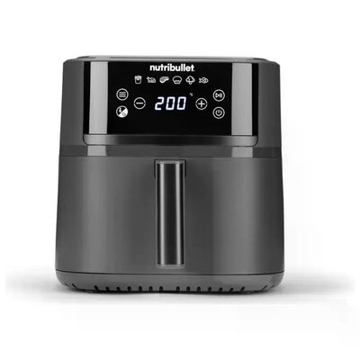 NutriBullet NBA0611DG Friggitrice ad Aria 6 L, 1700 W, 6 Programmi, Display Touch, Grigio NutriBullet NBA0611DG Friggitrice ad Aria 6 L, 1700 W, 6 Programmi, Display Touch, Grigio