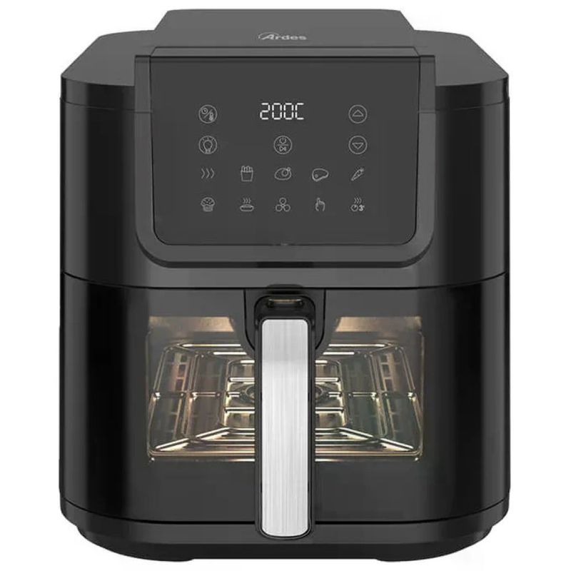 Ardes Friggitrice ad Aria 8 L Digitale Touch con Finestra Ardes Friggitrice ad Aria 8 L Digitale Touch con Finestra