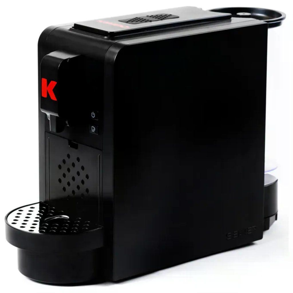 Kimbo Up! Macchina da caffè automatica a cialde, 20 bar, 1400 W, nero