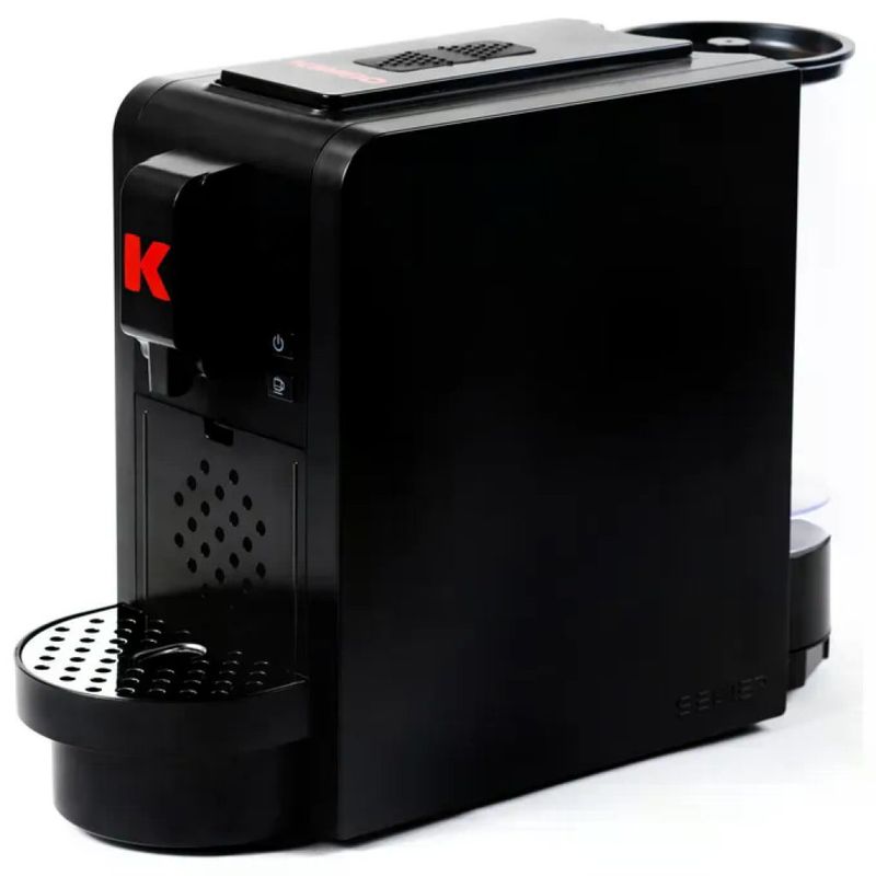 Kimbo Up! Macchina da caffè automatica a cialde, 20 bar, 1400 W, nero