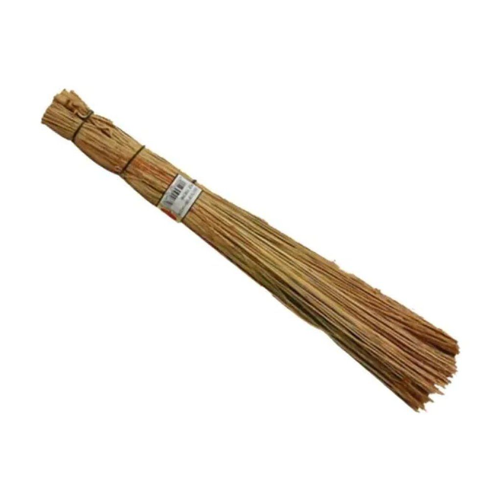 XTRA Scopetto in Saggina per Farina con Manico in Legno, 35 cm