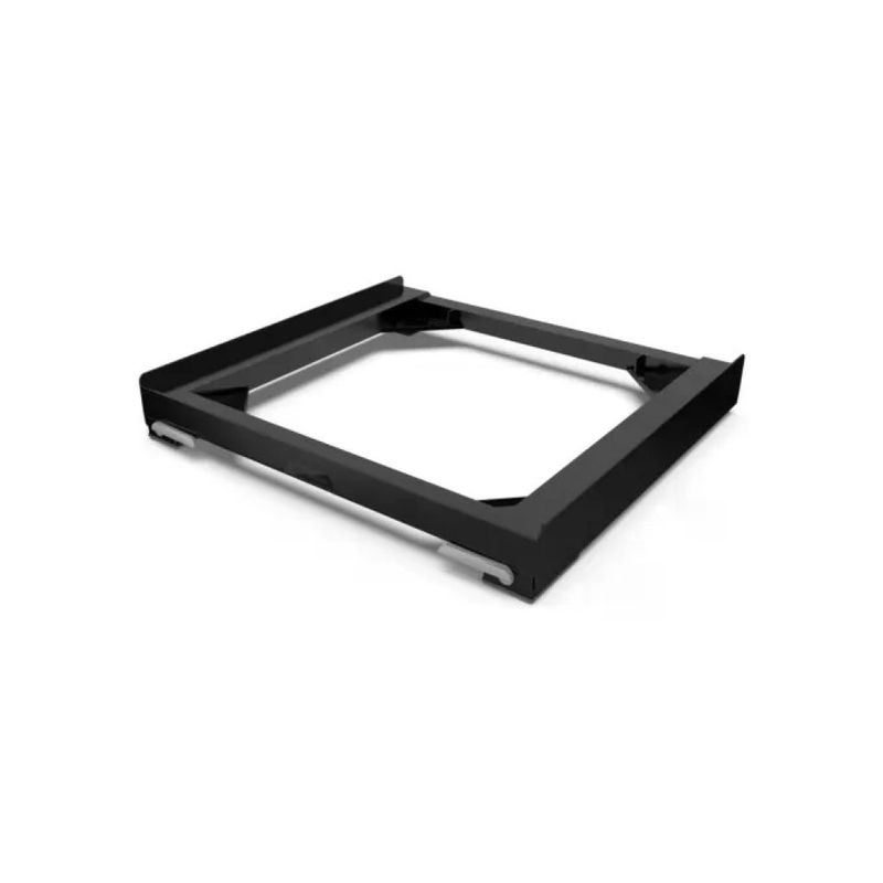 Meliconi 656168 Base Move Black Base antivibrazione con ruote per lavatrice asciugatrice 60 cm portata 250