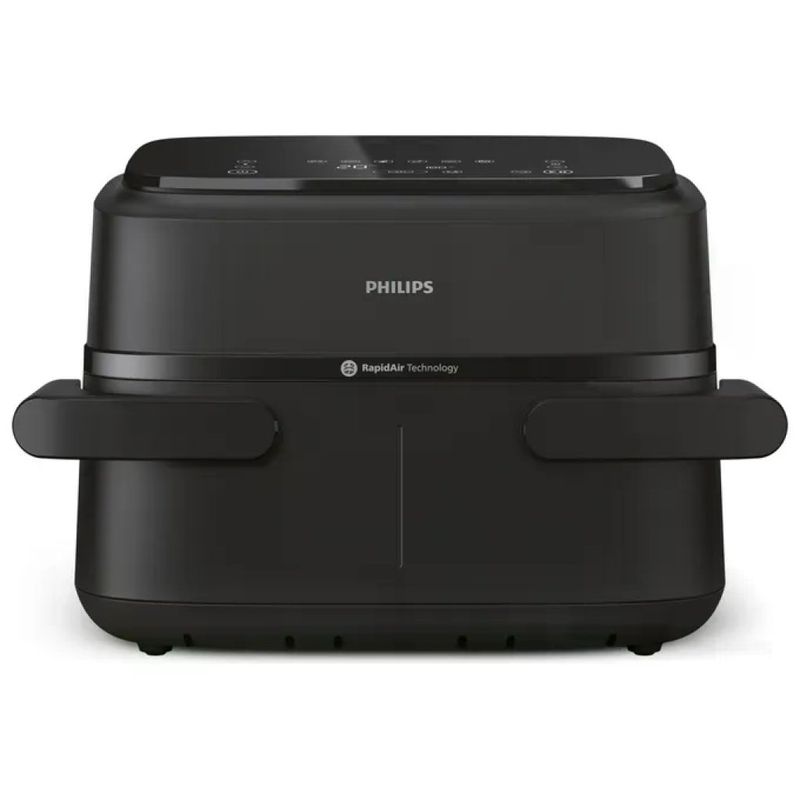 Philips Serie 1000 NA150/00 Friggitrice ad Aria Doppio Cestello 7,1 L, 2450 W, Nera Philips Serie 1000 NA150/00 Friggitrice ad Aria Doppio Cestello 7,1 L, 2450 W, Nera