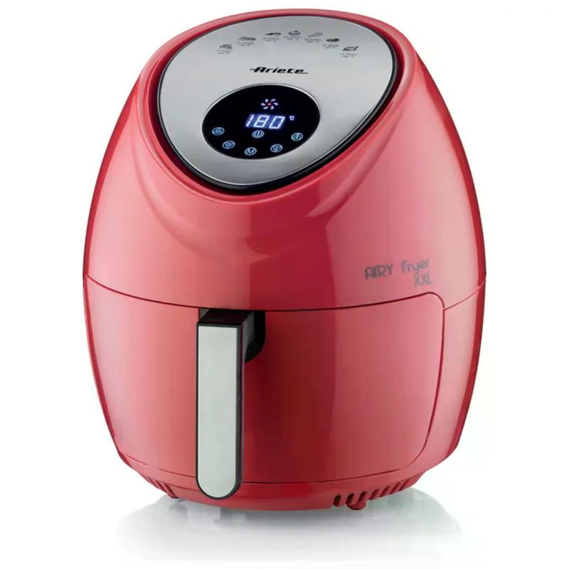 Ariete Airy Fryer XXL Friggitrice ad Aria 7 L, 1800 W, Rossa Ariete Airy Fryer XXL Friggitrice ad Aria 7 L, 1800 W, Rossa