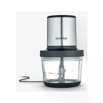 Severin KM 3867 Tritatutto Elettrico 400 W con Ciotola in Vetro da 1 L