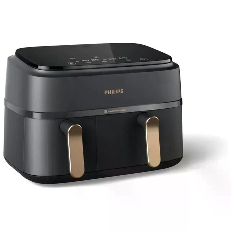 Philips NA352/00 Friggitrice ad Aria Doppio Cestello 9 L 2750 W Philips NA352/00 Friggitrice ad Aria Doppio Cestello 9 L 2750 W