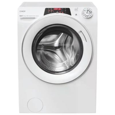 Candy Rapido’ ROW51066DWMST-S Lavasciuga 10/6 kg, 1500 giri, Wi-Fi e vapore