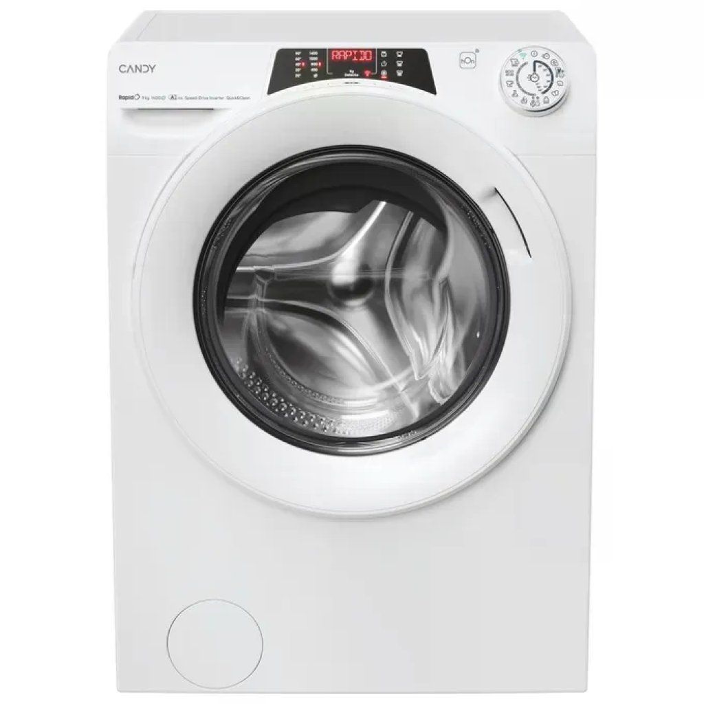 CANDY Lavatrice Candy RapidÓ ECO 9 kg 1400 giri, Classe A, Wi-Fi, Bianca CANDY Lavatrice Candy RapidÓ ECO 9 kg 1400 giri, Classe A, Wi-Fi, Bianca