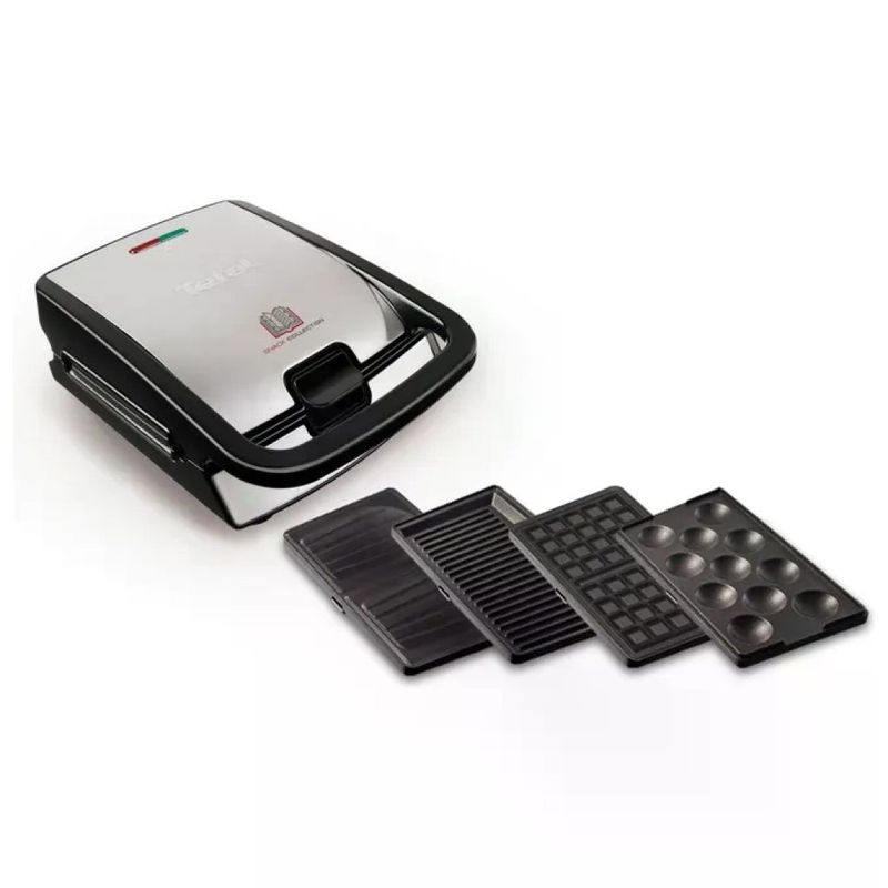 Tefal Snack Collection SW854D Tostiera 700 W con Piastre Intercambiabili