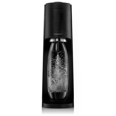 SodaStream 1012811411 Terra Gasatore d'acqua con Bottiglia 1 L e Cilindro CO2 60 L colore Nero