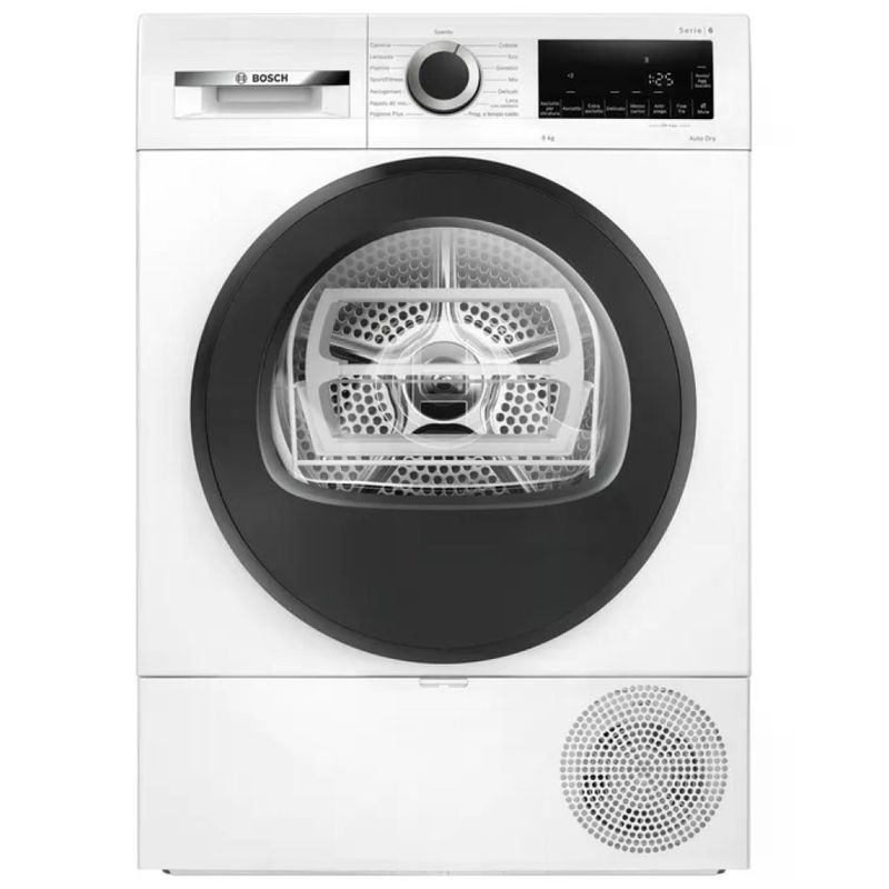 Bosch Serie 6 WQG233D1II Asciugatrice a Pompa di Calore 8 kg