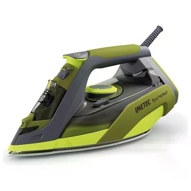 Imetec 9017 Eco Perfect Ferro da Stiro a Vapore 2400W Piastra Pro Ceramic Colpo Vapore 160g Serbatoio