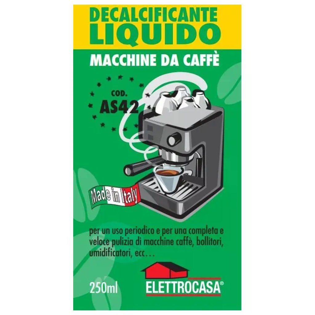 Elettrocasa Decalcificante Liquido per Macchine da Caffè 250 ml