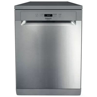 Hotpoint HA2FFD14BX Lavastoviglie a libera installazione, 14 coperti, classe D, inox