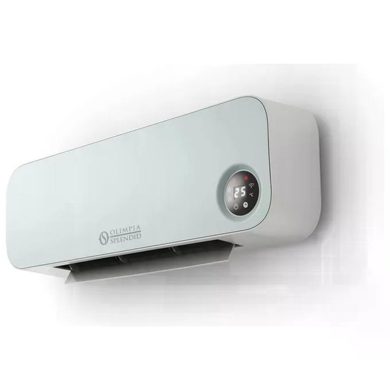 Olimpia Splendid Caldo Sky G Termoventilatore Ceramico da Parete 2000 W Wi-Fi Grigio
