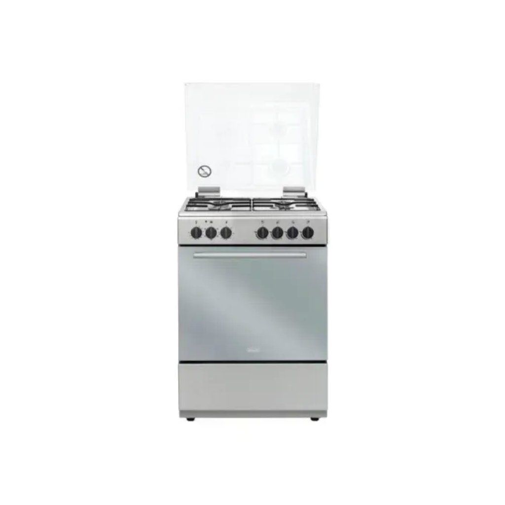 DELONGHI De'Longhi DL554EX2 Cucina Libera Installazione Gas 4 Fuochi Forno Elettrico 52 L Grill Classe A