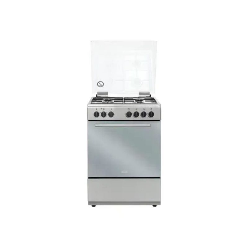DELONGHI De'Longhi DL554EX2 Cucina Libera Installazione Gas 4 Fuochi Forno Elettrico 52 L Grill Classe A