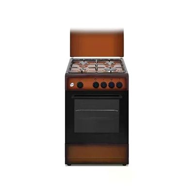 Ducati SD554BG Cucina a Gas 4 Fuochi con Forno 49 L Marrone Ducati SD554BG Cucina a Gas 4 Fuochi con Forno 49 L Marrone