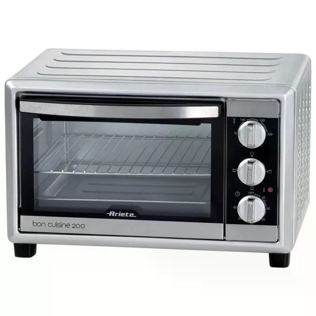 Ariete 981 Bon Cuisine 200 Fornetto Elettrico 20 L 1380 W Temperatura Max 230°C Timer 60 min colore Nero
