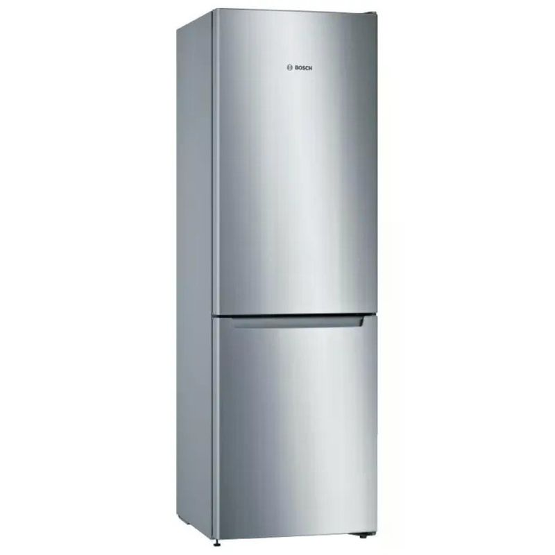 Bosch Serie 2 KGN36NLEA Frigorifero Combinato No Frost, 305 L, Inox
