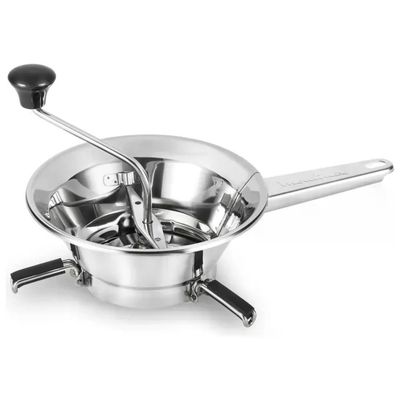 Moulinex A45306 Classic Passaverdure Manuale in Acciaio Inox, 24 cm, con 2 Griglie